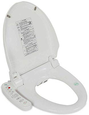 Siège de bidet de douche, WC Smart Bidet, siège de toilette à abaissement automatique pour hygiène intime Deluxe Bidet Siège de toilette électrique