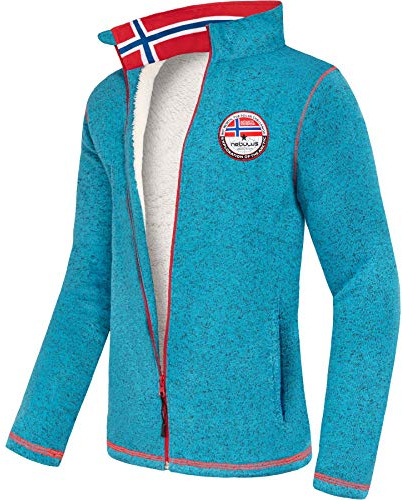 Nebulus Fleecejacke mit Kunstfell FALLOU Herren
