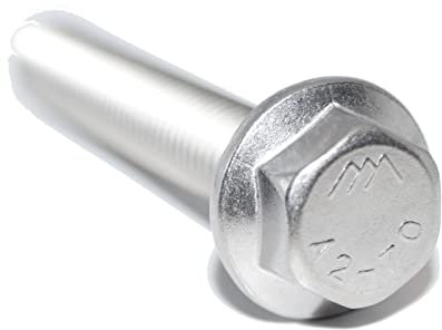 Sechskantschrauben mit Flansch M8X20 20 Stück DIN 6921 A2 Edelstahl rostfrei, Vollgewinde und Sperrverzahnung