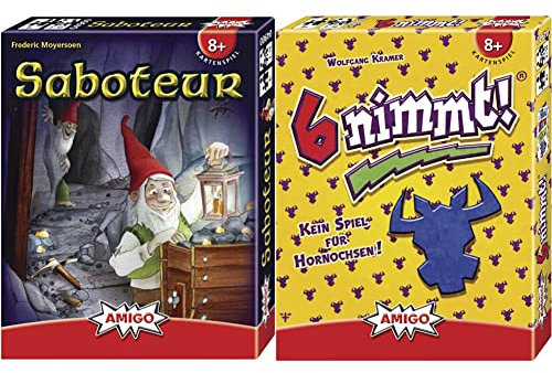 AMIGO Spiele 4900 - Saboteur 4910-6 nimmt!, Kartenspiel