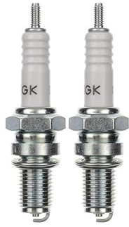 2x Zündkerze D8EA – Zündkerzen Set für Motorrad/Roller/Scooter – passend für Aprilia Pegaso, BMW F 650, Cagiva Canyon, Honda XL/XR, Yamaha XJ/XS u. v. m.