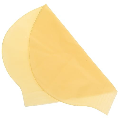 LALAFINA Latex Glatzenbedeckung Gelb Kinder Und Erwachsene Cosplay Kostüm Zubehör Hautfreundlich Streich Halloween Requisite