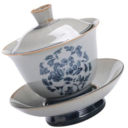 OUNONA Teetasse im Chinesischen Stil Retro-teeschale Teegeschirr für Haushalt Langlebig und Praktisch für Langzeitgebrauch