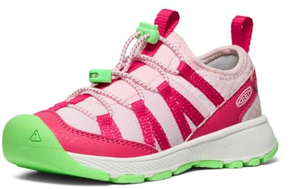 KEEN Unisex barn Motozoa Sneaker, Hallon sommar grön, 3 UK