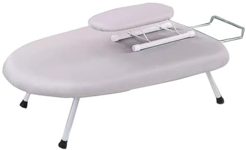 jwfxiaodige Tabla de Planchar de Escritorio Plegable, Mini Tabla Planchar Portátil, Tablas de Planchar con Tela de Algodón Anticaliente, Adecuada para el Hogar, Cuarto de Lavado
