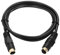 sourcing map S Video Cable 3.3ft, Mini DIN 4 Pin S-Video Cable Male to Male Gold Plated Connector Transfer for TV Receiver Monitor S-VHS VCR DVD