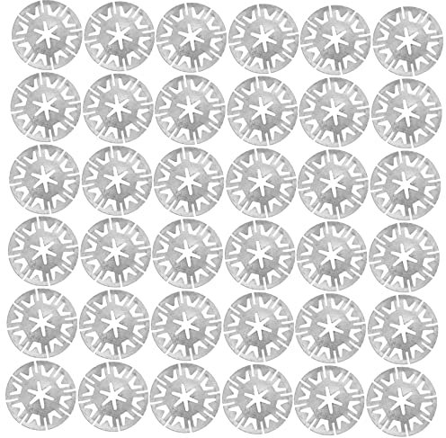 Gatuida 100pcs Insulation Cotton Clip Heat Shield Steel Car Base Steel for Vehicle Heat Protection Mat and Thermal Insulation
