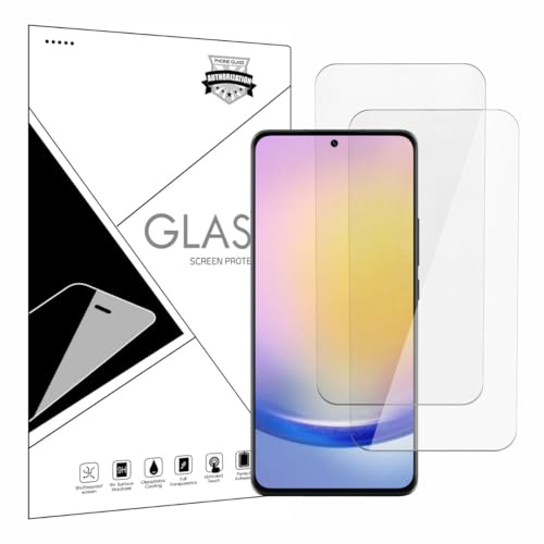 Wei Tech Premium Schutz Panzerglas für Samsung Galaxy A51, 6,5 – 9H Härte, Ultra-HD Klarheit, Anti-Fingerprint, Edge-to-Edge Abdeckung, Kratzfest, Blasenfrei, 2er Pack Displayschutzfolie