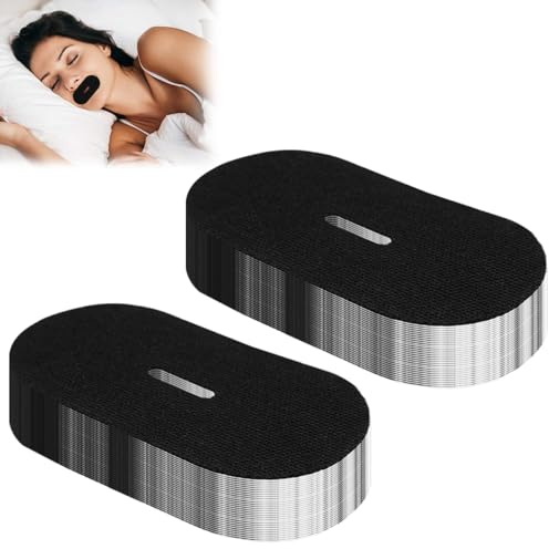 Dekorinex 60 Pezzi Cerotti Bocca per Dormire, Mouth Tape for Sleeping | Bocca Anti Russare Comodi per Uomini e Donne, Nastro Anti Russamento Notte, per Migliorare Respirazione e Sonno