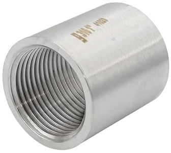 Edelstahl Fitting #270 Muffe 1 Zoll DN 25 V2A Rohrmuffe Gewindefitting Rohrfitting