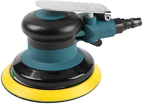 Vikye Druckluft Schleifer, Exzenterschleifer Pneumatisches Schleifwerkzeug Schnelle Schleifgeschwindigkeit zum Schleifen und Polieren für Kunststeine, Möbel, Holzprodukte, Metalle