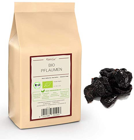 1kg di prugne BIO essiccate provenienti dalla Francia, snocciolate - prugne deliziose, non solforate e non zuccherate