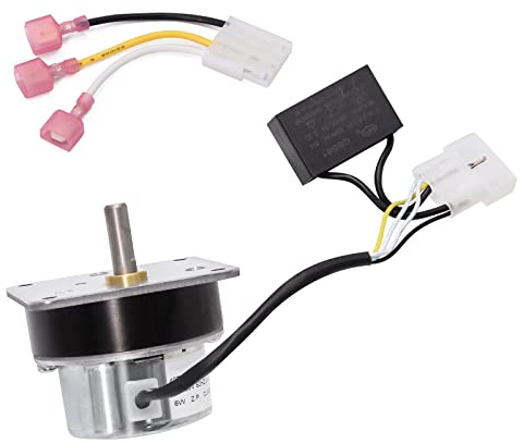 Criditpid Replacement 812-4421 Auger Feed Motor for Quadrafire Classic Bay 1200, Castile, Mt Vernon, Santa Fe Pellet Stove, Auger Motor for Heatilator CAB50, PS35, PS50 Pellet Stove.
