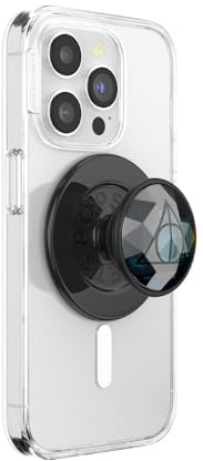PopSockets Phone Grip for MagSafe, Secure Magnetic Phone Grip & Stand, Hands-Free Kickstand, Wireless Charging Compatible, Harry Potter - Dich Diam Master of Death