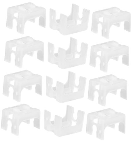 Alipis 15pcs Blinds Rod Bracket Attachment Cord Holder Vertical Blind Replacement Slats Sturdy Fixed Seat