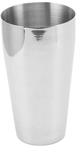 TOPINCN 750ML Metal Drinking Glasses, Unbreakable Stainless Steel Cup, Stackable Milkshake Mixing Cups Ice Cream Milkshake Cups for Cafes