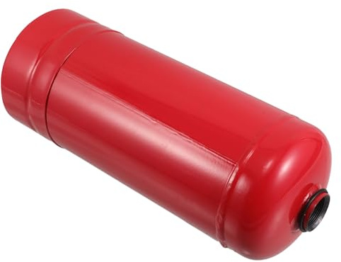 Baluue Corpo Estintore Ricaricabile Vuoto in Acciaio da 2 Kg, Guscio Estintore Multiuso Materiale Resistente e Cilindro per Ricarica, Attrezzatura Sicurezza Domestica e Officina