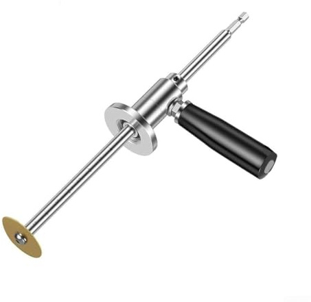 PVC-Rohrabschneider mit Tiefenverstellung und ergonomischem Griff für gleichmäßige Schnitte an PVC, Kupfer und verschiedenen Rohren