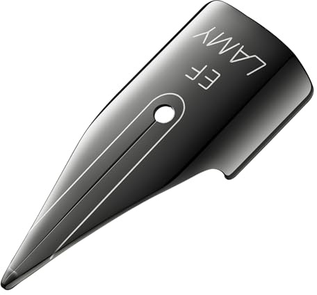 Lamy Z 52 Feder 888 - Ersatzfeder aus poliertem Edelstahl in der Farbe Schwarz Federstärke EF Feder Lx EF Feder EF