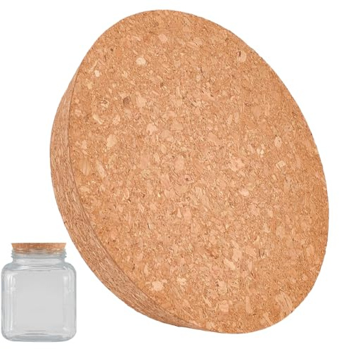 OLYCRAFT Große Flaschenverschlüsse Aus Kork 15.5~17.5cm Holzkorken Deckel Weinflaschenverschlüsse Holzkorken Für Gläser Große Konische Korken Für Küche Einmachflaschen – 3cm Dick