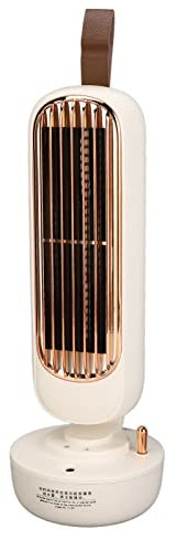 LUNWJJIP Ventilador de Torre de Mesa Ventilador de Columna silencioso Pequeño con Temporizador Ventilador Vertical 29 cm Altura Diseño Compacto portátil for Oficina en casa