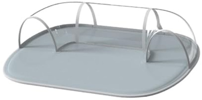 perfk Cama refrescante para Gatos con, cojín refrescante, área de Juegos, Tubo de Juego cómodo, Juguete para Gatos Grandes, Ejercicio para Cachorros,