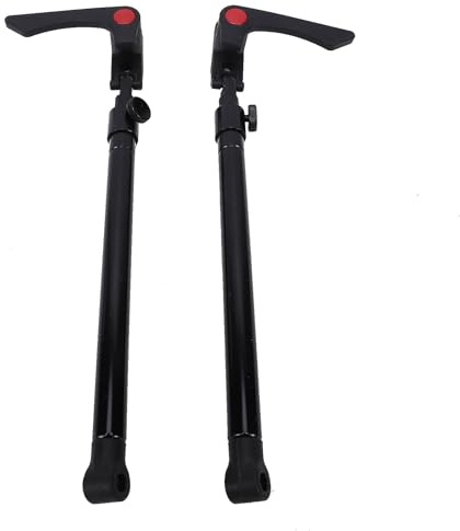 Aramox Tige de Support de Fenêtre pour Camping-Car, Lot de 2, Vérin Télescopique, 300 Mm à 440 Mm, pour Camping-Car, Caravane, Remorque, Yacht