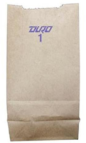 *Duro, 1Lb Brown Paper Bag, Count 500 - Paper/Produce Bags/Grab Varieties & Flavors