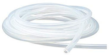 Antrella Flexibler Silikonschlauch Lebensmittelqualität 1.5mm ID x OD 3mm Wandstärke 0.75mm Wasserleitung, transparenter Schlauch 2 Meter Länge