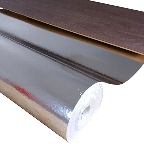 uficell® Kombiunterlage Stärke 3,0 mm - Hohe Trittschalldämmung bis 21 dB(A) und Gehschalldämmung für Laminat- und Parkettböden (60 m² | 4 Rollen)