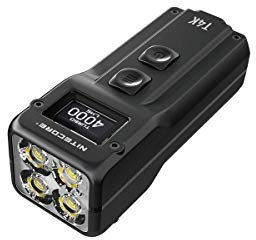 Nitecore T4K XP-L2 Taschenlampe, Typ C, wiederaufladbar, 4000 Lumen