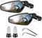 Fahrradspiegel 2 Stück HD 360° Drehbar Fahrrad Rückspiegel Fahrradspiegel, Links-Rechts Universal für Lenker 17-22 mm Spiegel Fahrrad