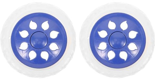 MERRYHAPY Universal Replacement Cart Casters 6.50 Inch Durable Wheelchair Wheels Shopping Trolley Wheels Replacement for Luggage Cart Caster Replacements