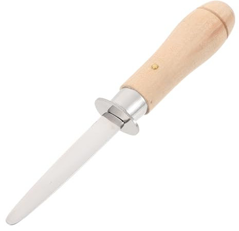 ABOOFAN 2 Stk Konsummesser küchenwerkzeug easy putz Schalentier für Meeresfrüchte professioneller Austernschäler Meeresfrüchteöffner Langlebiger Öffner für Meeresfrüchte Rostfreier Stahl