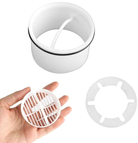 Filtre à cheveux + tuyau plongeur pour douche, kit d'écoulement de douche, tuyau plongeur de rechange, pour kit d'écoulement de douche, 6960, 6963, 6961, 6962, filtre à cheveux