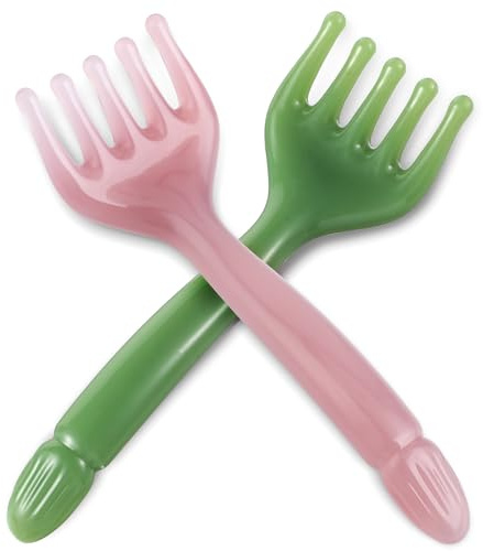 WY LIGHTING LEVEL 2Pcs Head Massager Manual Hair Scalp Massager Gua Sha Five Claw Massage Tool Comb Portable Handheld Resin Relax Tool for Father's Day Mother's Day Gifts (Pink Purple; Green)