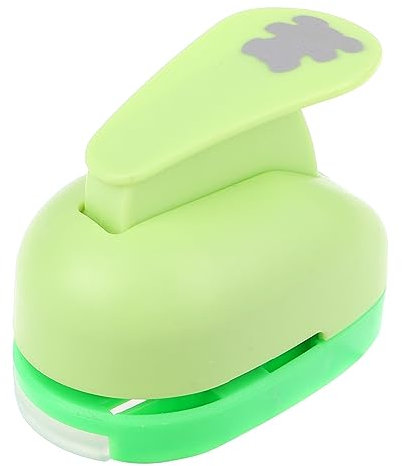 Tofficu Papierstanzer Für Scrapbooking Handlicher Motivlocher Mit Großem Bärenmotiv Für Kreative Bastelprojekte Hochwertigem