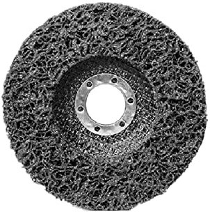 KENBT Diamond Grinding Disc Polishing Strip Disc Abrasive Wheels Rust Remover Paint Clean Grinding Wheels For Motorcycles Grinder Disc,High Hardness(1pc Black,125 x 22)