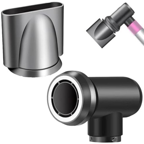Bocchetta lisciante e adattatore per Dyson per Airwrap Styler HS08 HS05 HS01, fissaggio per Airwrap Styler, che si trasforma in asciugacapelli