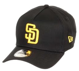 New Era MLB Basecap Verstellbarer Snapback Teamlogo schwarzes Design Kappe Cap A-Frame 9Forty Unisex