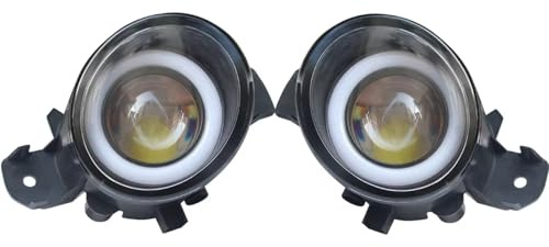 Car front fog lights, Front Foglamp Assembly, For Pathfinder 2013 2014 Car Right Left Front Bumper, For Lamp Angel Eye Fog Light DRL Daytime Running Light 820030102