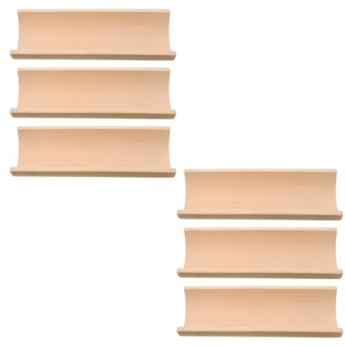 Gadpiparty Beccuccio per Fontana da Giardino in bambù 6 Pezzi, Ugello a Cascata per Laghetto Esterno, Accessori per Fontane da Patio, Facile Installazione e Decorazione Naturale