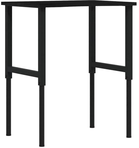 Generico Banco Lavoro Marrone Scuro 80x60x(71,5-98) cm Legno di Rovere,Articoli di ferramenta,Accessori ferramenta,Conservazione/Ordine Attrezzi,Banchi da Lavoro,Marrone,15.45 kg,3309698