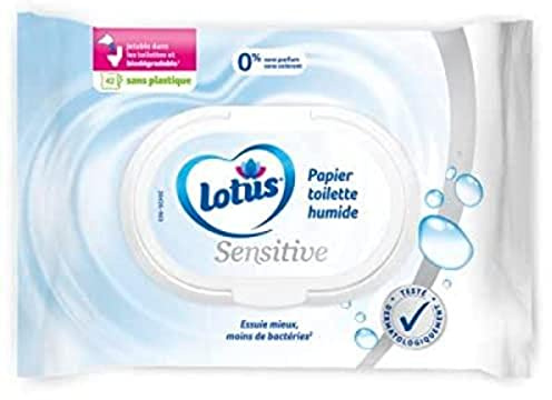 Lotus carta igienica Pure – PH umido – 42 Fogli