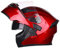 Men Full Face Motorcycle Helmets Safe Double Visor DOT Flip Up Helmet Casque Moto Racing Four Seasons Motor Cycle Helmet