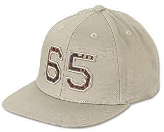 Sterntaler Baby Jungen Baby Cap Baseball-Cap - Baby Baseball Cap, Kinder Basecap, Kindermütze - aus Baumwolle - beige, 49