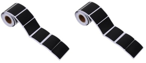 Tofficu 2stücke Wiederbeschreibbare Pvc Beschriftungsaufkleber Wasserdichte Tafellabels Für Küche Büro Und Zuhause Für Lebensmittel Gefrierwaren Und -projekte