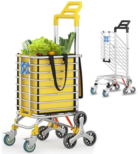 Chariot à linge portable pour camping et condo – Durable, facile à manœuvrer, organise les vêtements et les essentiels