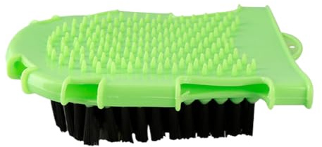 Cepillos para el cuidado de caballos, ergonómico y multifunción, reutilizable para cambio de pelaje, baño y cuidado en caballos en establos y tiempo libre