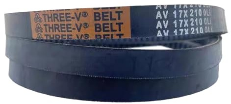 Raw Edge Cogged V Belt Type AV 17X Drive Rubber Toothed Conveyor Belts Transport Strap 1475mm-3400mm(Li 1829mm)